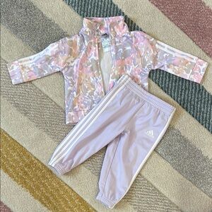 Adidas Cream Tracksuit